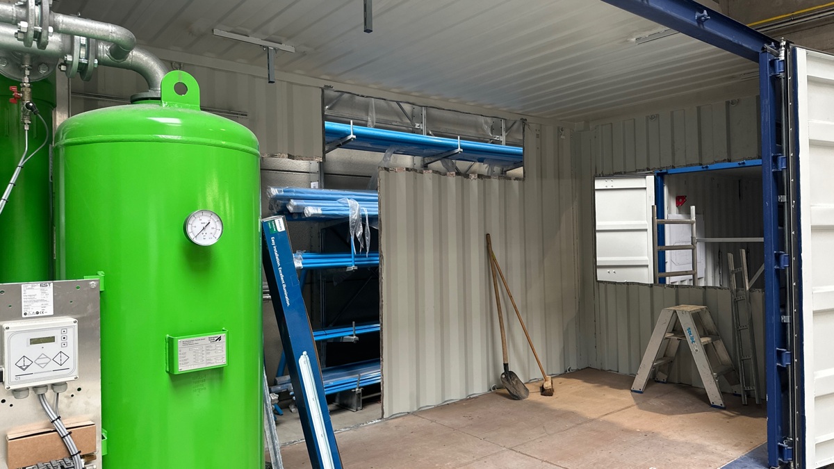 Container installatie 250kW compressor  (16)