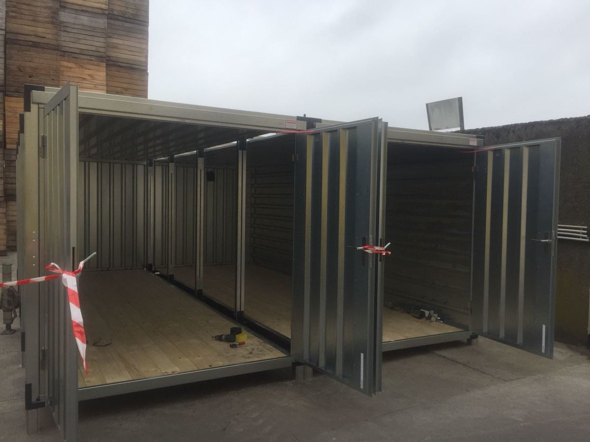 Compressor installatie in container (20)