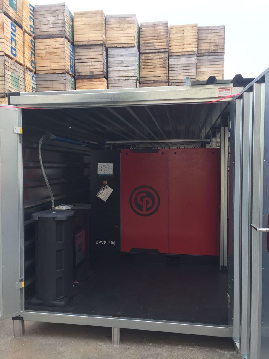 Compressor installatie in container (24)