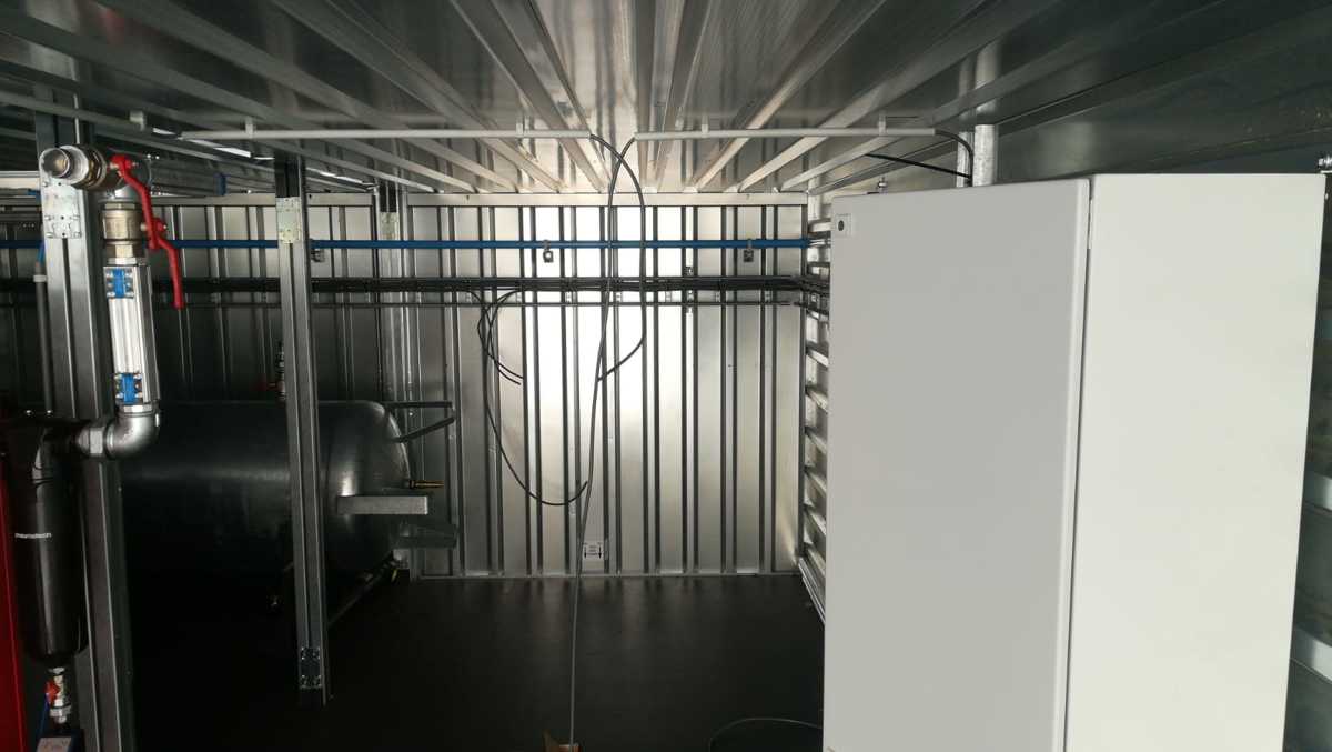 Compressor installatie in container (4)