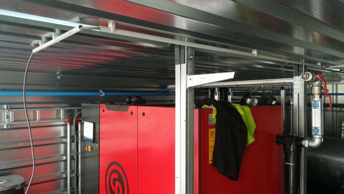 Compressor installatie in container (19)