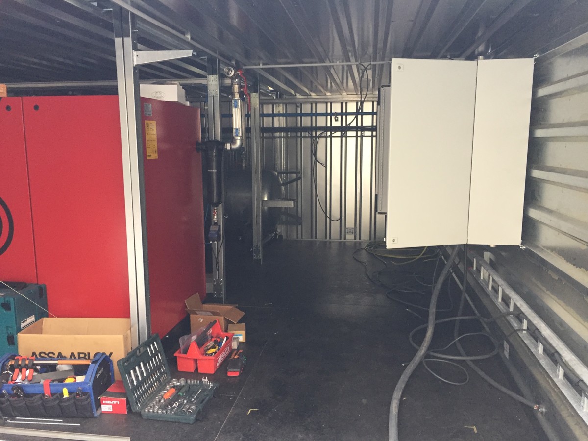 Compressor installatie in container (5)