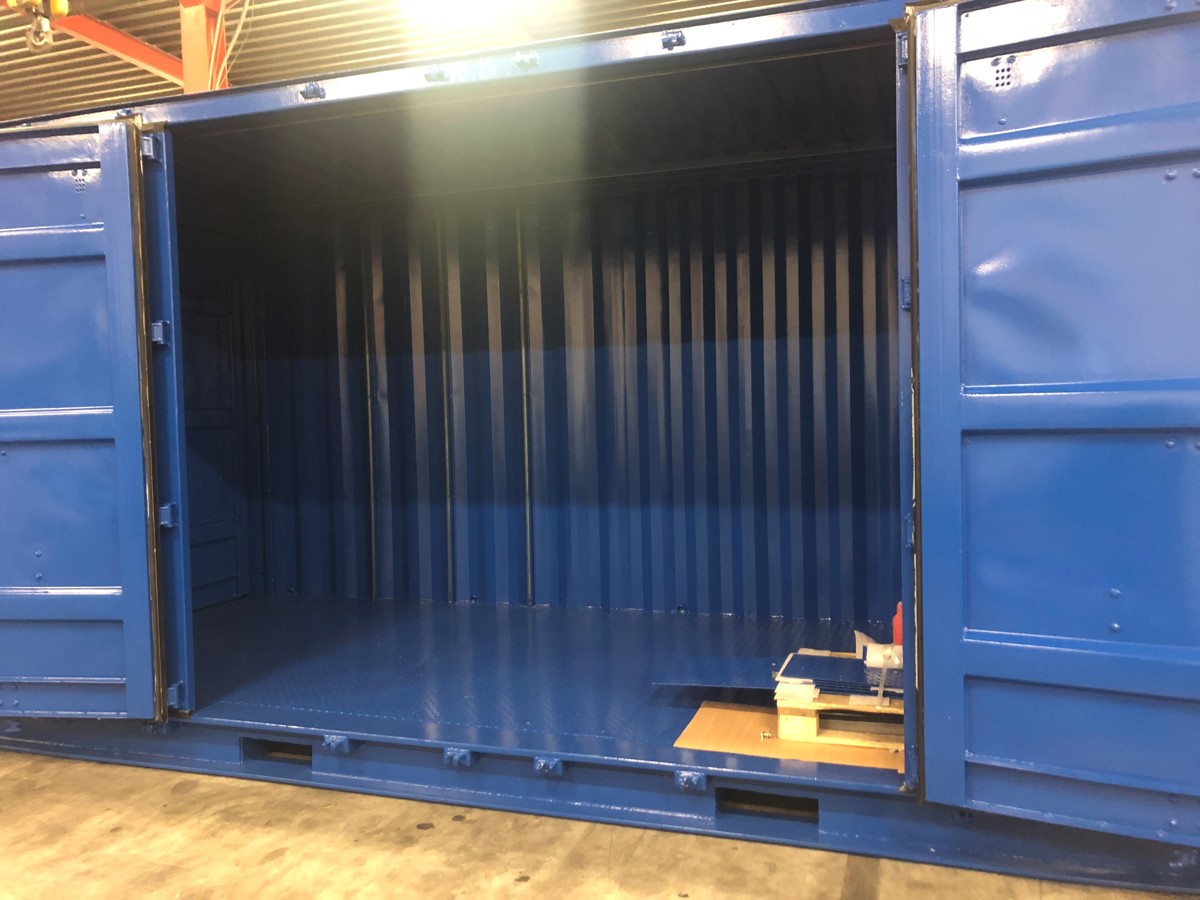 Mobiele compressor installatie in 20ft container (2)