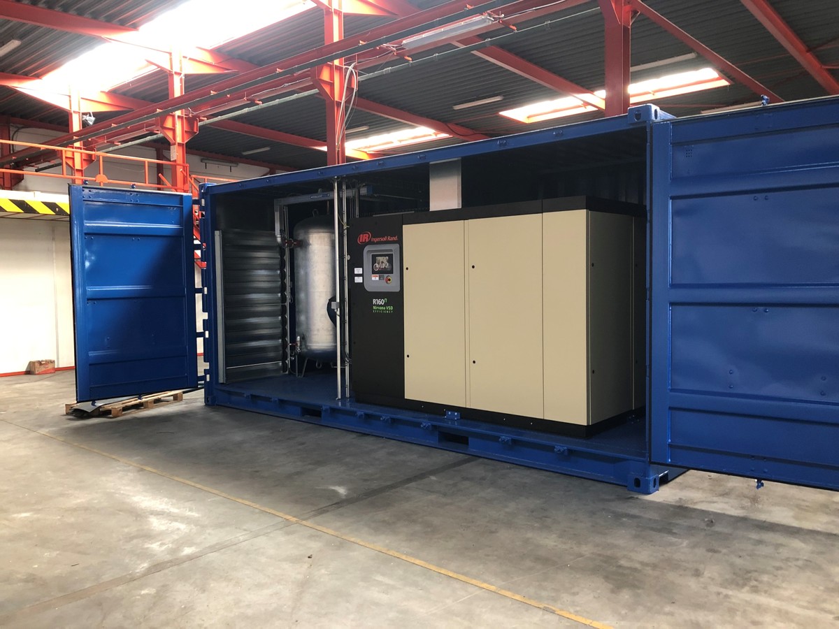 Mobiele compressor installatie in 20ft container (5)