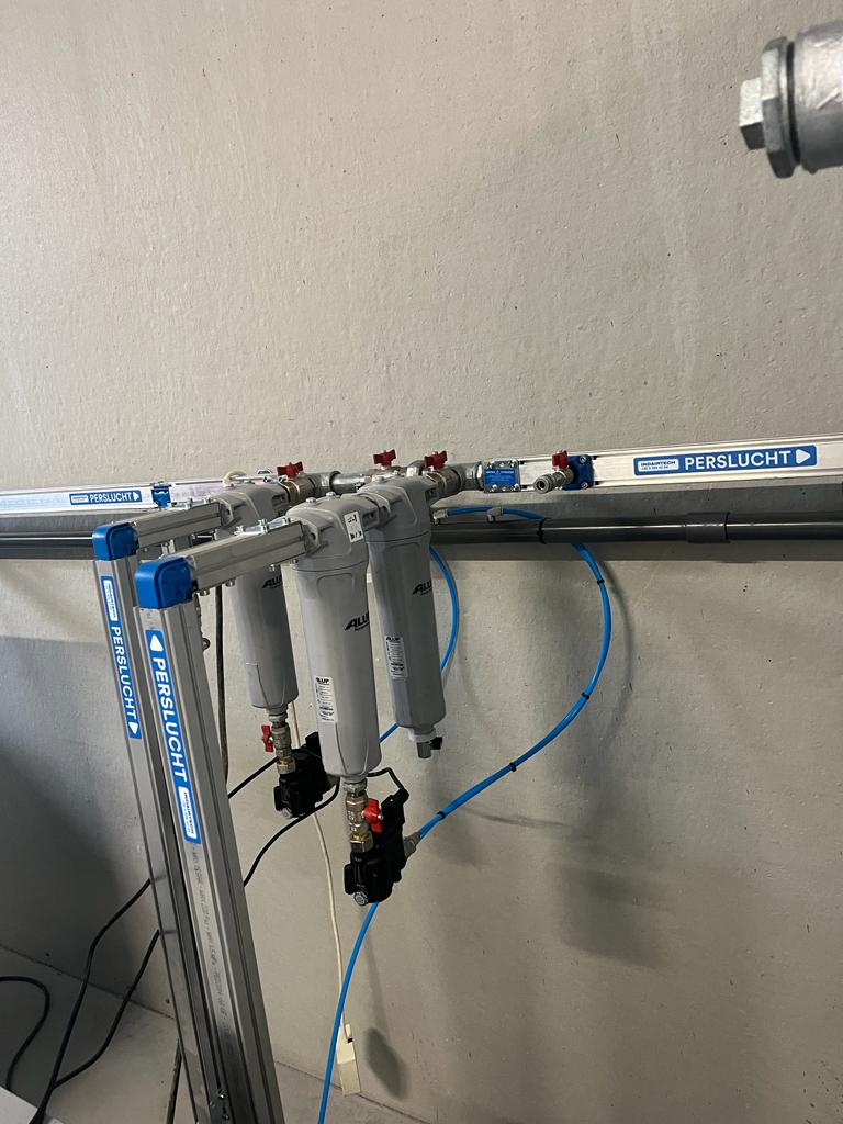 Compressor installatie met toebehoren (1)