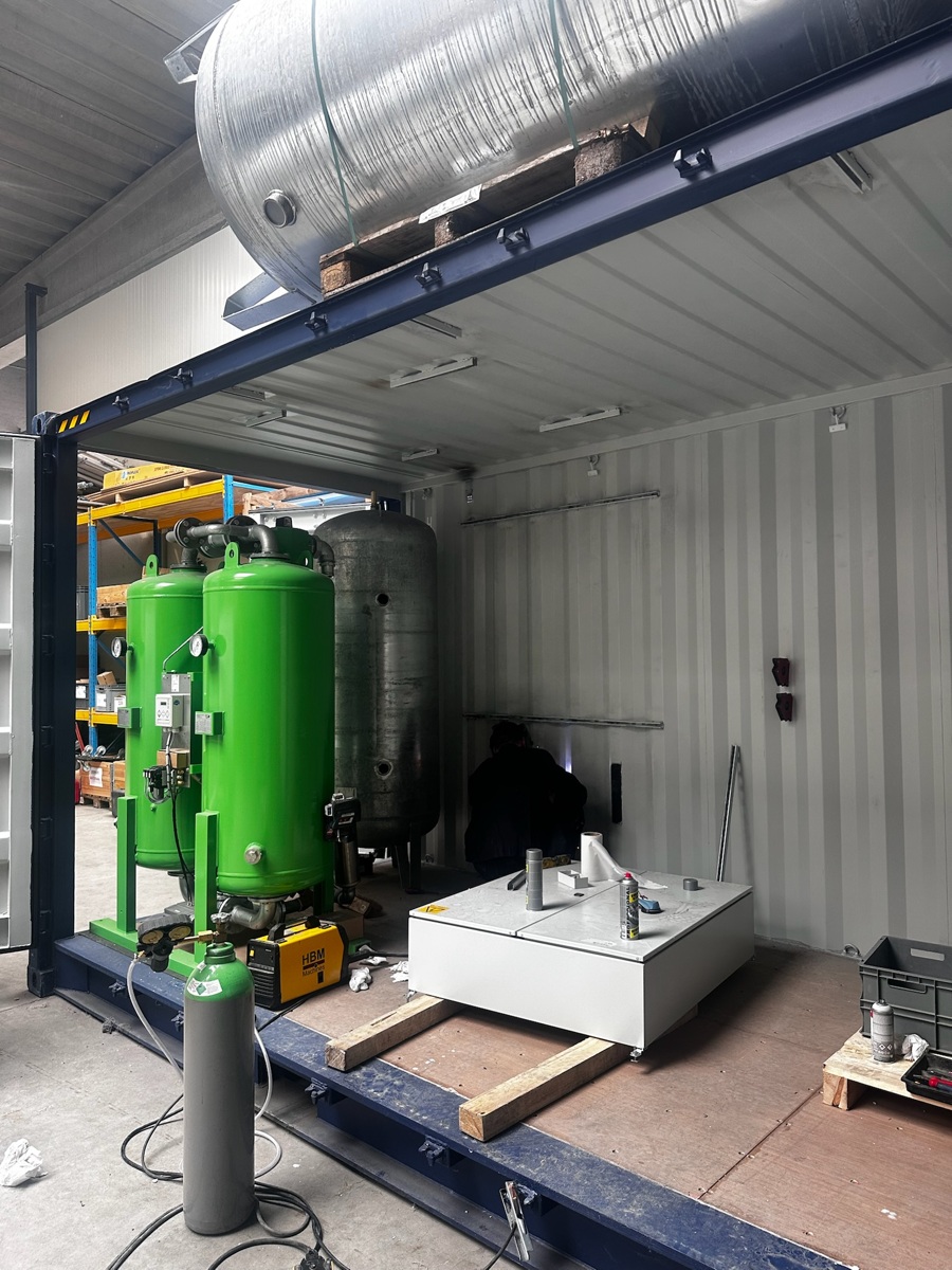 Container installatie 250kW compressor  (7)