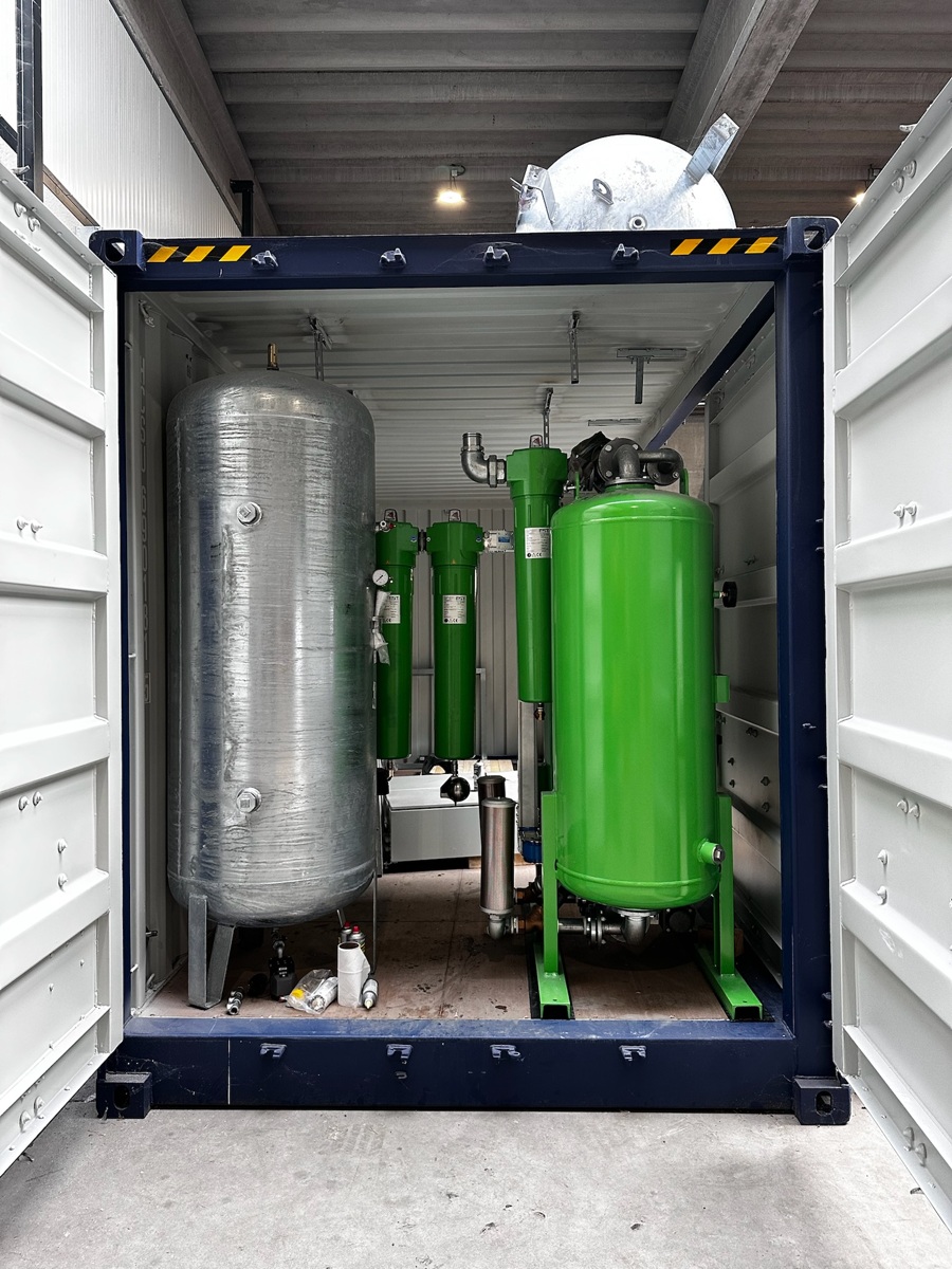 Container installatie 250kW compressor  (8)