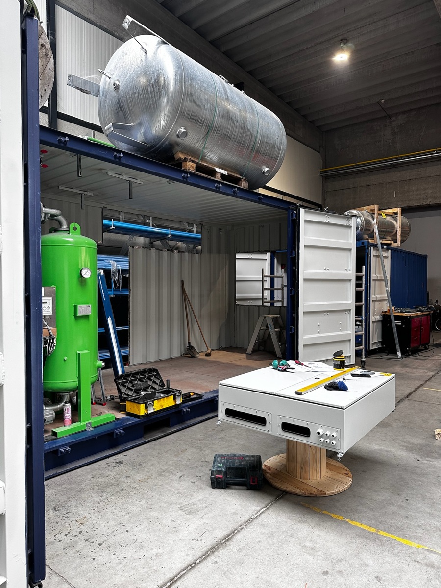 Container installatie 250kW compressor  (5)