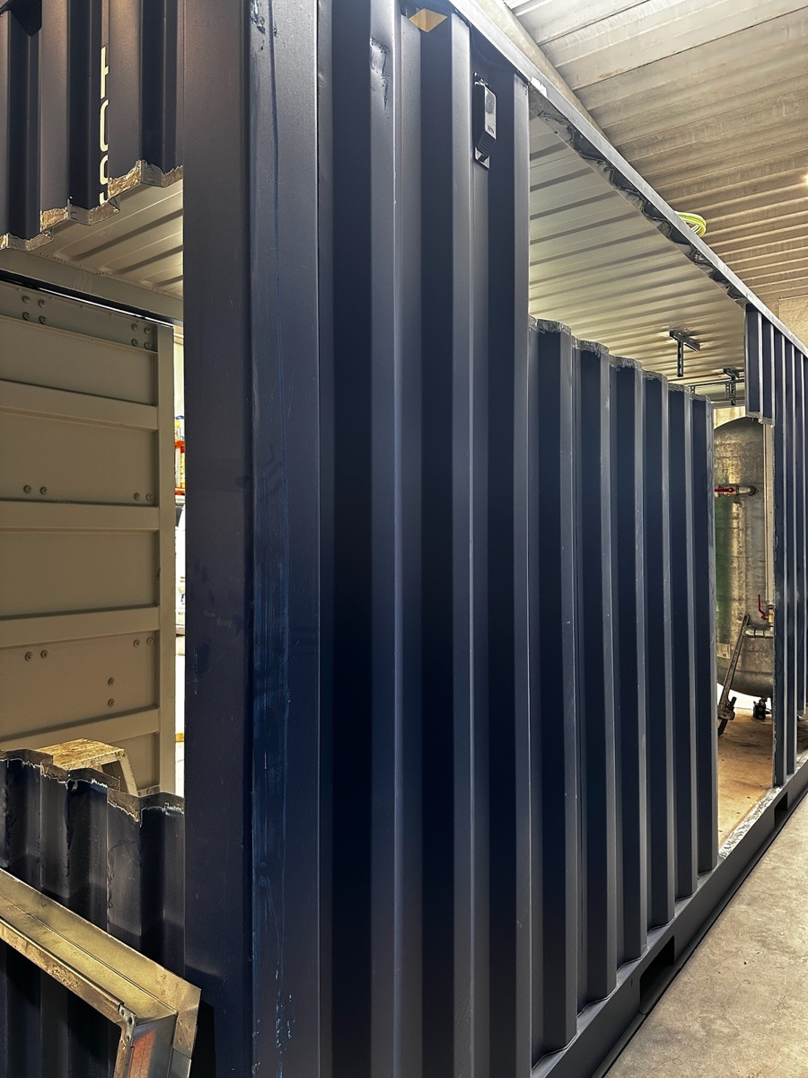 Container installatie 250kW compressor  (1)