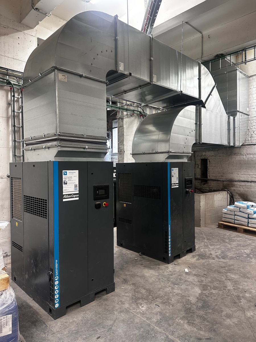 Compressor installatie met kanalisatie  (6)