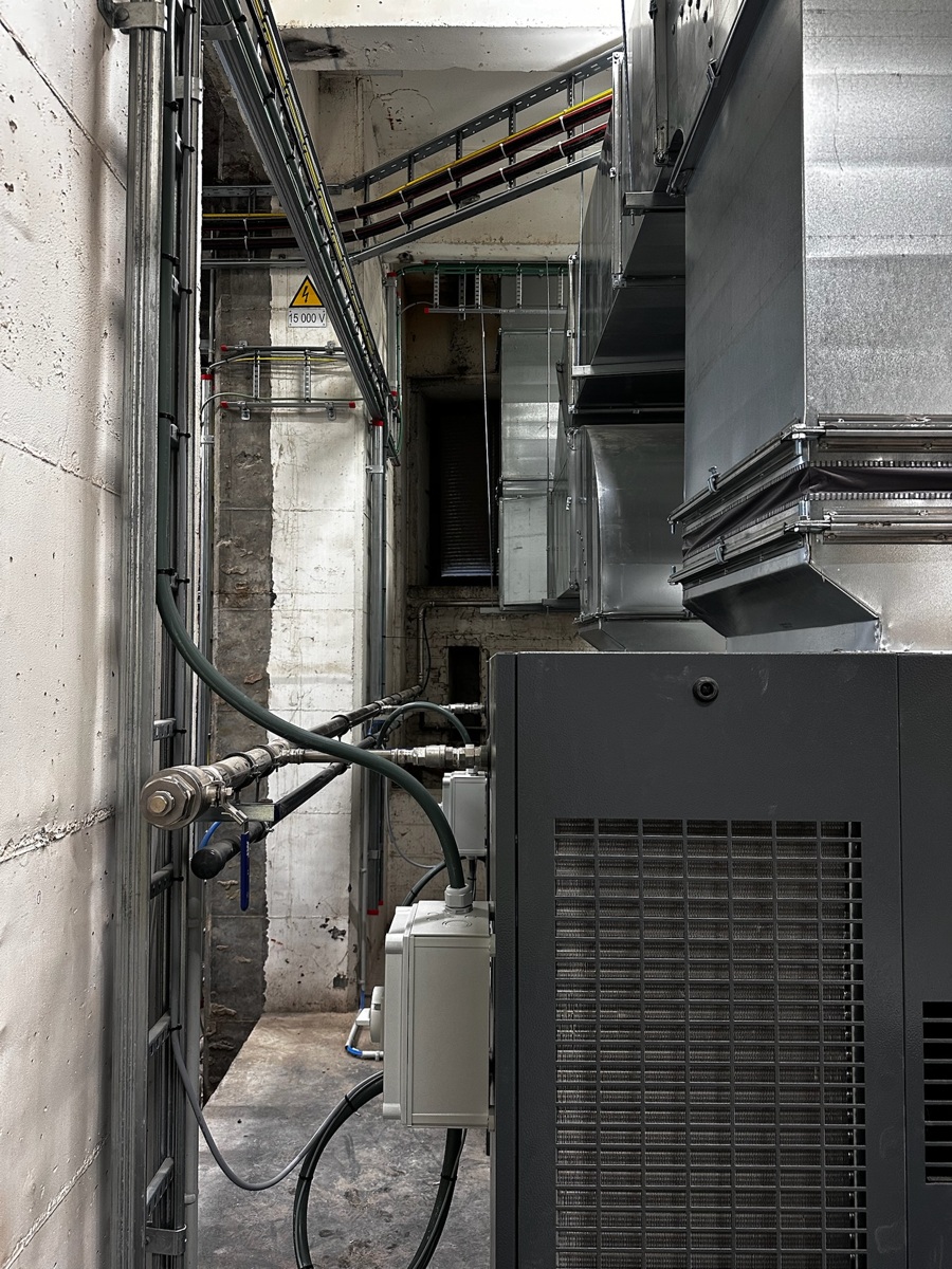 Compressor installatie met kanalisatie  (2)