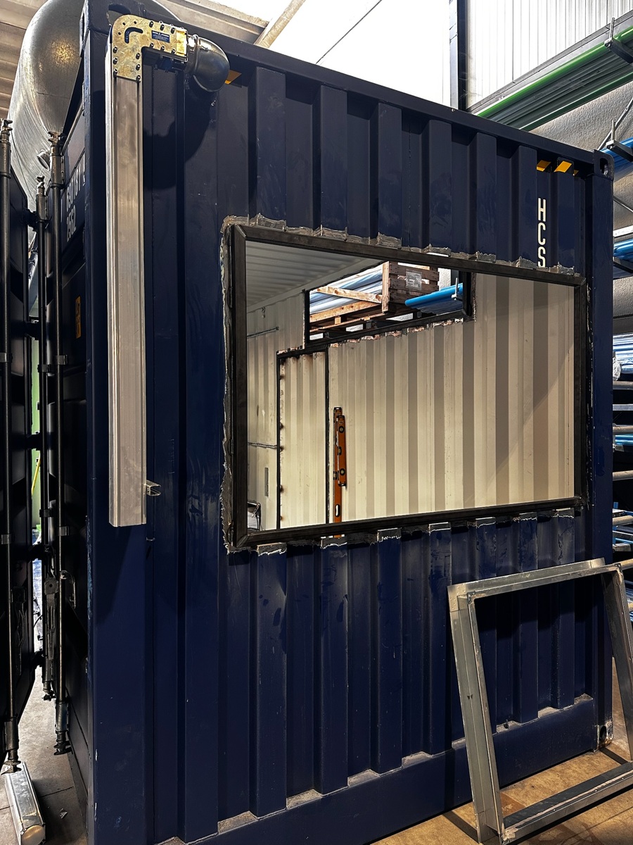 Container installatie 250kW compressor  (4)