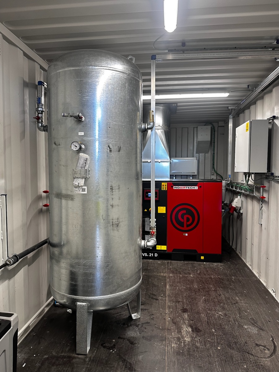 Container installatie compressor  (11)