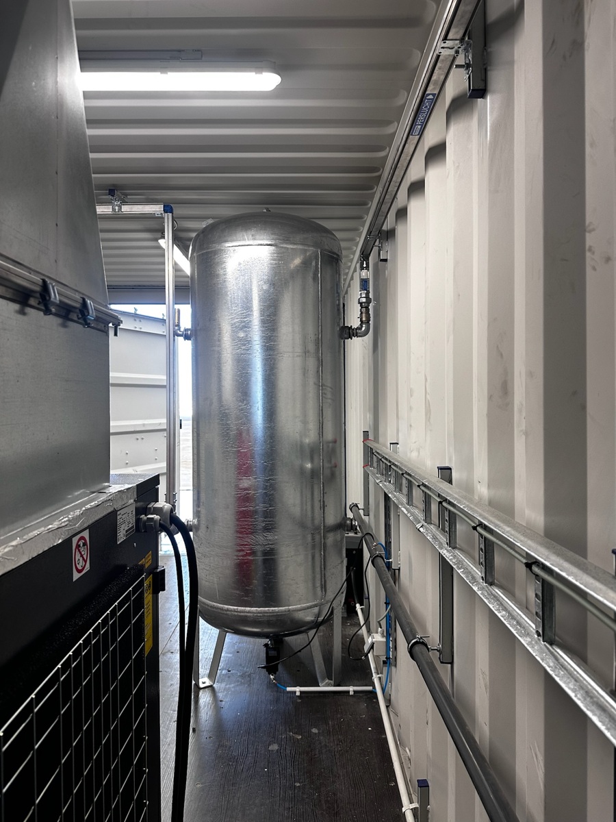 Container installatie compressor  (6)