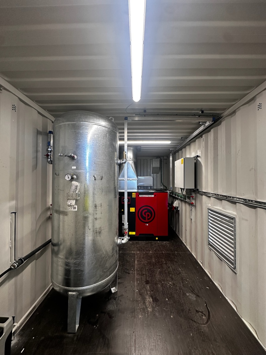 Container installatie compressor  (5)