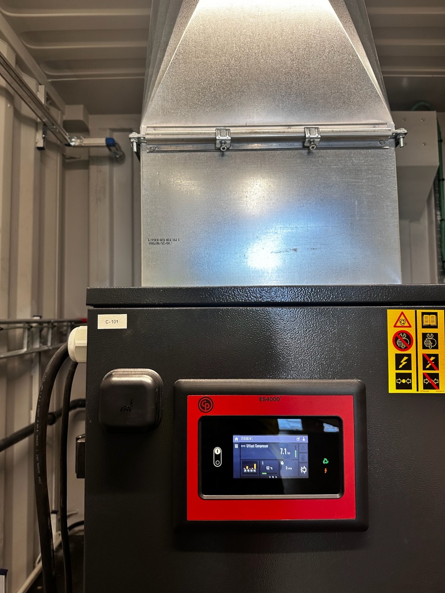 Container installatie compressor  (3)