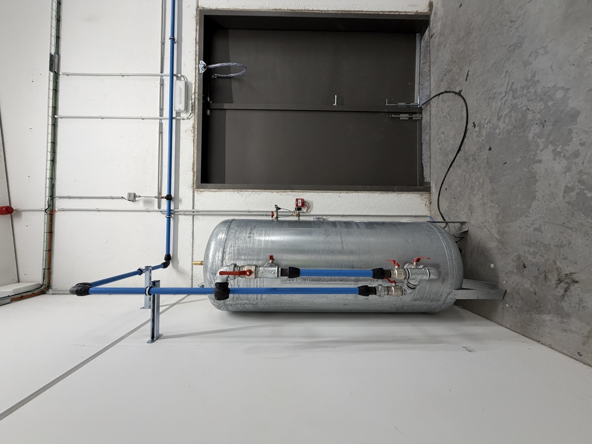 Compressor installatie productie staalbewerking (4)