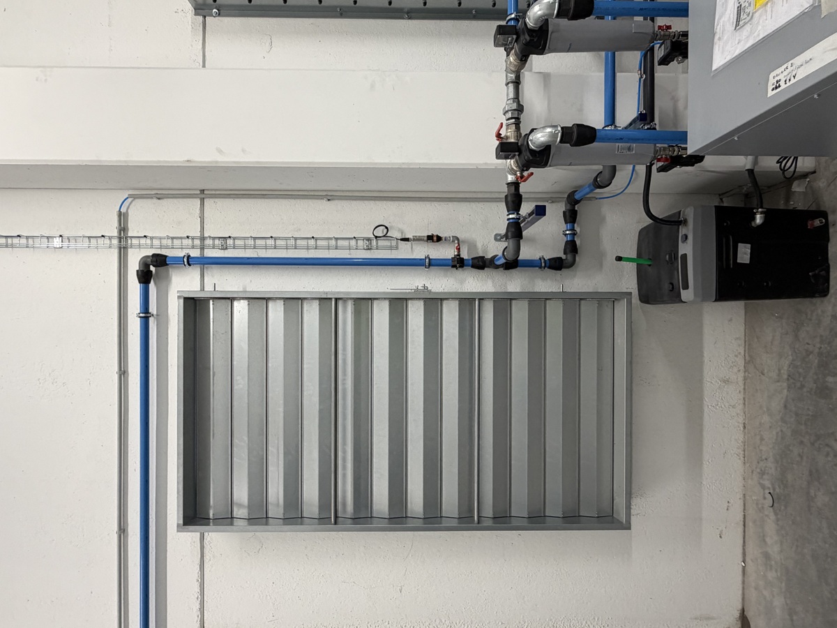 Compressor installatie productie staalbewerking (2)