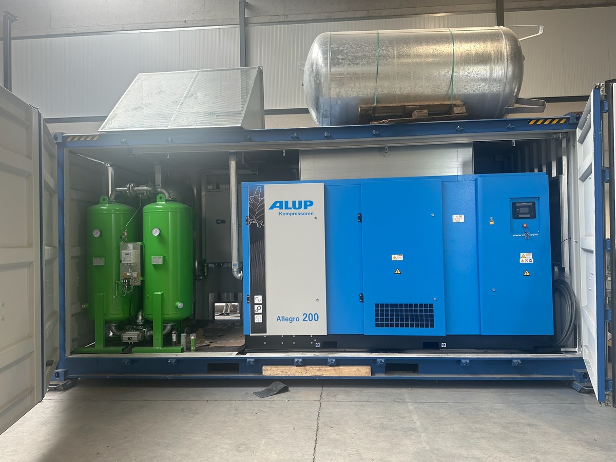 Container installatie 250kW compressor  (13)