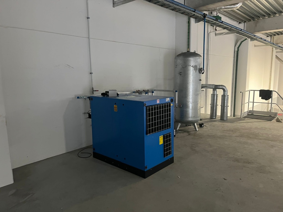 Compressor installatie nieuwe productie  (2)