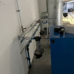 Compressor installatie met bijhorend perslucht netwerk